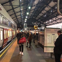 Photo taken at Platform 4 (W&amp;#39;bound District) by PE L. on 1/12/2019