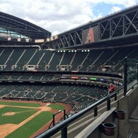 Photo taken at Chase Field by Tim P. on 4/28/2015