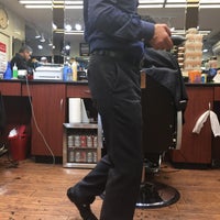 Photo taken at George&amp;#39;s Barber Shop by Scott Kleinberg on 3/7/2017
