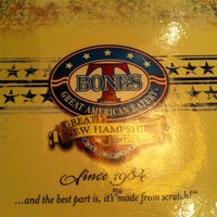 Photo taken at T-Bones Great American Eatery by Anthony C. on 1/26/2013