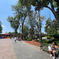 Photo taken at Plaza Hidalgo by Mike D. on 7/3/2022