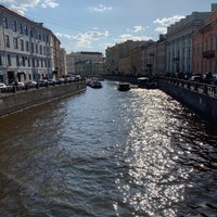 Photo taken at Большой Конюшенный мост by Елена Н. on 5/1/2019