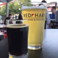 Photo taken at Red Hare Brewing Company by Brian H. on 5/9/2021