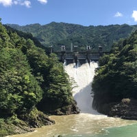 Photo taken at Ohashi Dam by tanso on 9/18/2017
