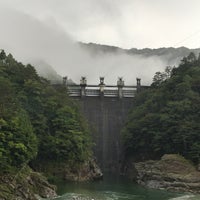 Photo taken at Ohashi Dam by tanso on 8/16/2018