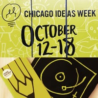 Photo taken at Chicago Ideas Week by Mike K. on 10/13/2015