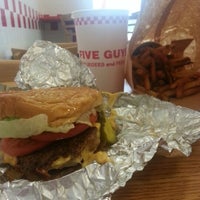 Photo taken at Five Guys by A J. on 9/30/2012