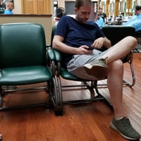 Photo taken at Father &amp;amp; Son Barber Shop by In Vitis Veritas on 7/30/2019
