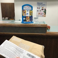 Photo taken at US Post Office by Виктория С. on 5/27/2018