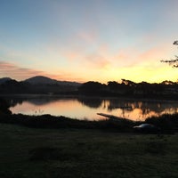 Photo taken at Pacific Rowing Club Boathouse @ Lake Merced by Harris W. on 2/20/2016