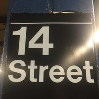 Photo taken at MTA Subway - 14th St (1/2/3) by Jason A. on 6/10/2015