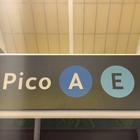 Photo taken at Metro Rail - Pico Station (A/E) by Jason A. on 10/7/2020