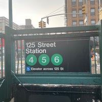 Photo taken at MTA Subway - 125th St (4/5/6) by Jason A. on 7/2/2021