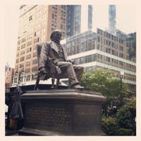 Photo taken at Horace Greeley Monument by Steven C. on 10/26/2012