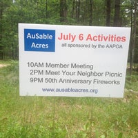 Photo taken at AuSable Acres by Paul L. on 6/23/2013