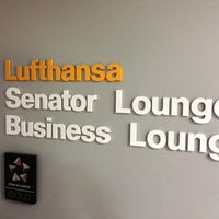 Photo taken at Lufthansa Business Lounge by Laurent D. on 5/4/2013