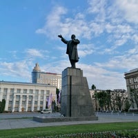 Photo taken at Площадь Ленина by Seva G. on 6/8/2021