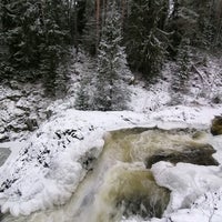 Photo taken at Kivach Falls by Seva G. on 12/12/2020