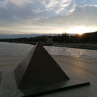 Photo taken at Скульптура «Пирамида» by Seva G. on 12/12/2020
