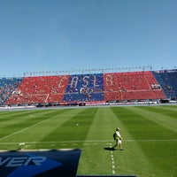 Photo taken at Estadio Pedro Bidegain &amp;quot;Nuevo Gasómetro&amp;quot; (Club Atlético San Lorenzo de Almagro) by Juan M. R. on 11/6/2016
