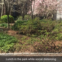 Photo taken at Tudor City Park South by Chris P. on 4/6/2020