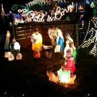 Photo taken at Tripp Family Christmas Lights by Becky R. on 12/24/2013