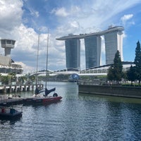 Photo taken at The Lawn @ Marina Bay by ジョージ 丸. on 1/8/2023