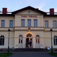 Photo taken at Železniční stanice Praha-Vršovice by B V. on 6/25/2015