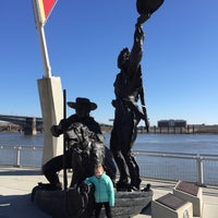 Photo taken at The Captains&amp;#39; Return Statue by Phil D. on 11/19/2017