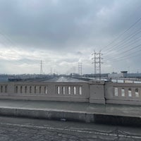 Photo taken at 1st St Bridge by Gabe R. on 10/23/2021