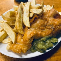 Photo taken at McDonagh&amp;#39;s Seafood Bar by Tim S. on 12/22/2019