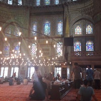 Photo taken at Blue Mosque by Ali T. on 8/15/2017