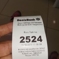 Photo taken at DenizBank by Drystng on 8/15/2017