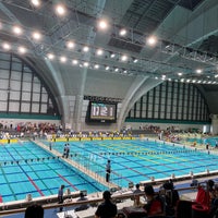 Photo taken at Tokyo Tatsumi International Swimming Center by Kazuya N. on 2/4/2023