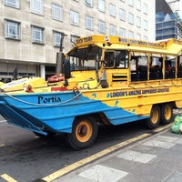 Photo taken at London Duck Tours by Victoire R. on 9/27/2014