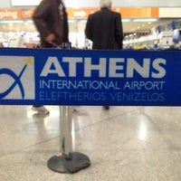 Photo taken at Athens International Airport Eleftherios Venizelos (ATH) by Nhat Quang T. on 4/24/2013