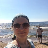 Photo taken at Прекрасный Берег Залива by Ekaterina E. on 6/25/2020
