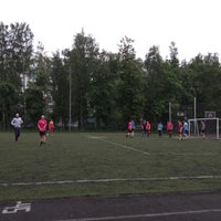 Photo taken at Футбольное поле by Екатерина . on 6/9/2019