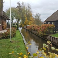 Photo taken at Giethoorn by Seval Y. on 11/10/2018