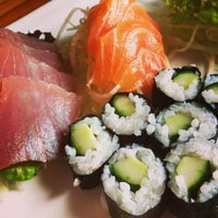 Photo taken at Hanami Sushi Store by Fabiano A. on 4/1/2013