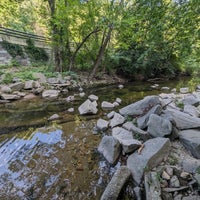 Photo taken at Rock Creek Park Running Trail (Beach Dr) by Jo P. on 7/22/2023
