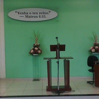 Photo taken at Salão do Reino das Testemunhas de Jeová - Lobato by Helio I. on 8/10/2014
