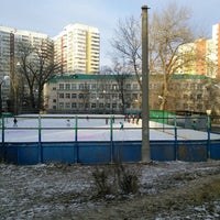 Photo taken at Спортплощадка школы №58 by Iwan on 12/1/2014
