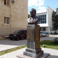 Photo taken at Памятник С.П. Королёву by Iwan on 8/1/2014