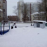Photo taken at Спортплощадка школы №58 by Iwan on 1/1/2015