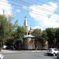 Photo taken at Троице-Сергиев храм, подворье by Iwan on 8/1/2014
