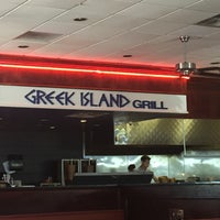 Photo taken at Greek Island Grill by Victoria J. on 7/10/2016