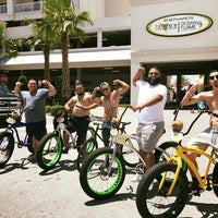 Photo taken at Clearwater Beach Scooter and Bike Rentals by Yext Y. on 4/25/2018