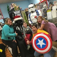 Photo taken at Captain Blue Hen Comics by Yext Y. on 12/6/2016