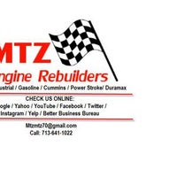 รูปภาพถ่ายที่ MTZ Engine Rebuilders Inc. โดย Yext Y. เมื่อ 3/28/2019